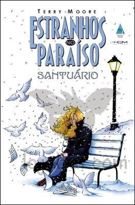 Capa de Estranhos No Paraíso - Santuário