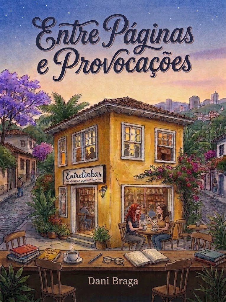 Capa de Entre Páginas e Provocações