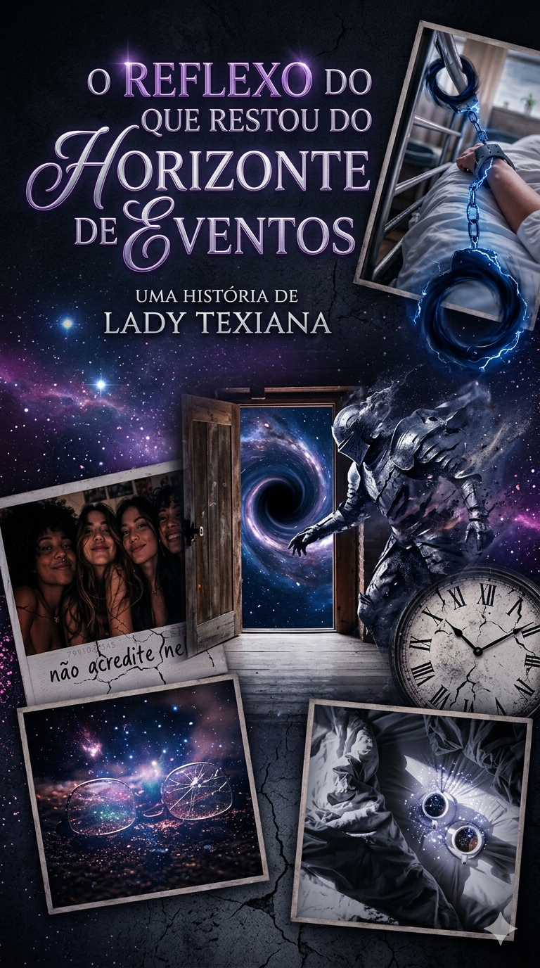 O Reflexo do Que Restou do Horizonte de Eventos